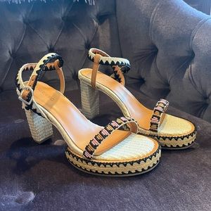 Farm Rio platform sandals